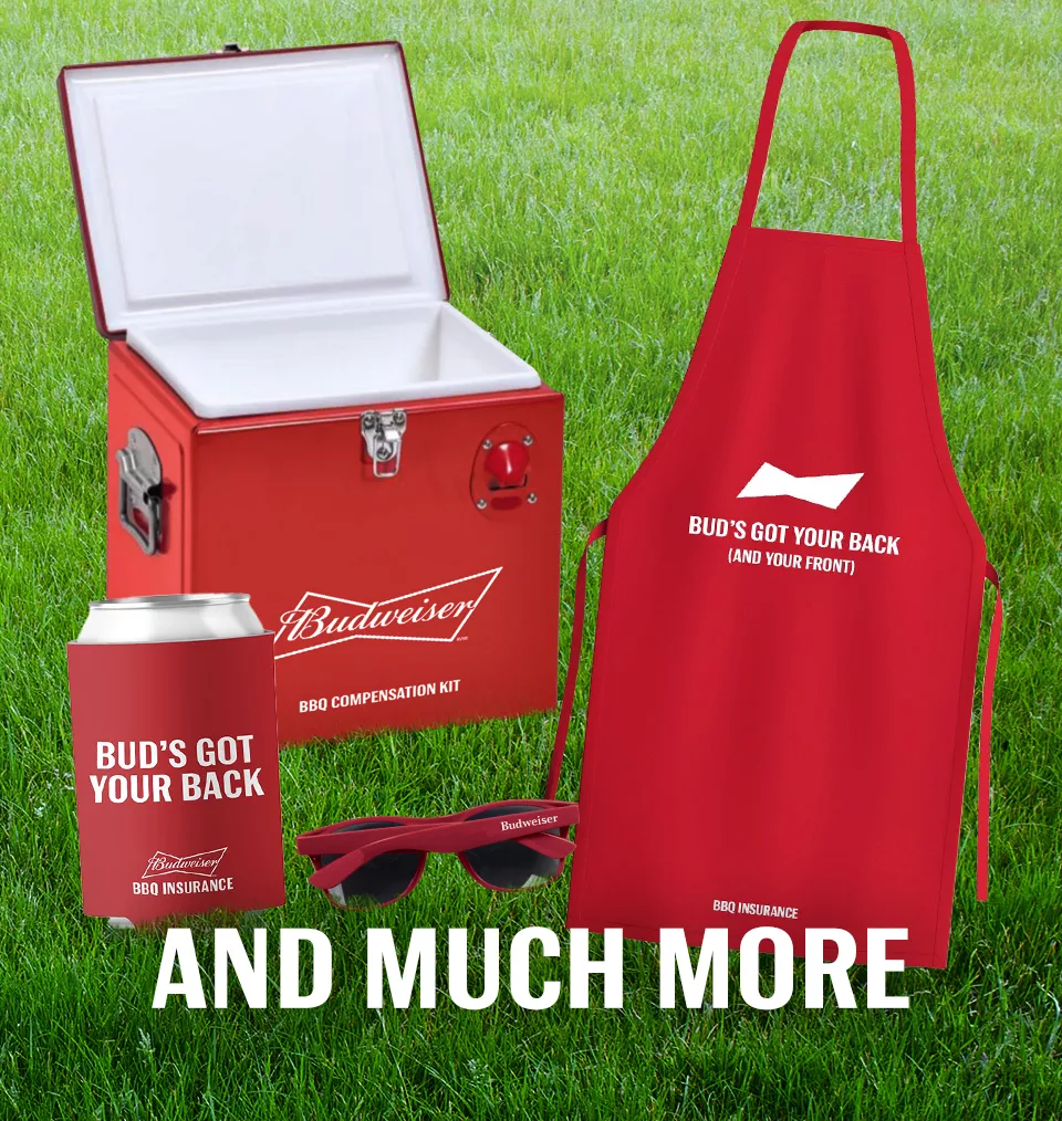 Budweiser 2025 grilling set